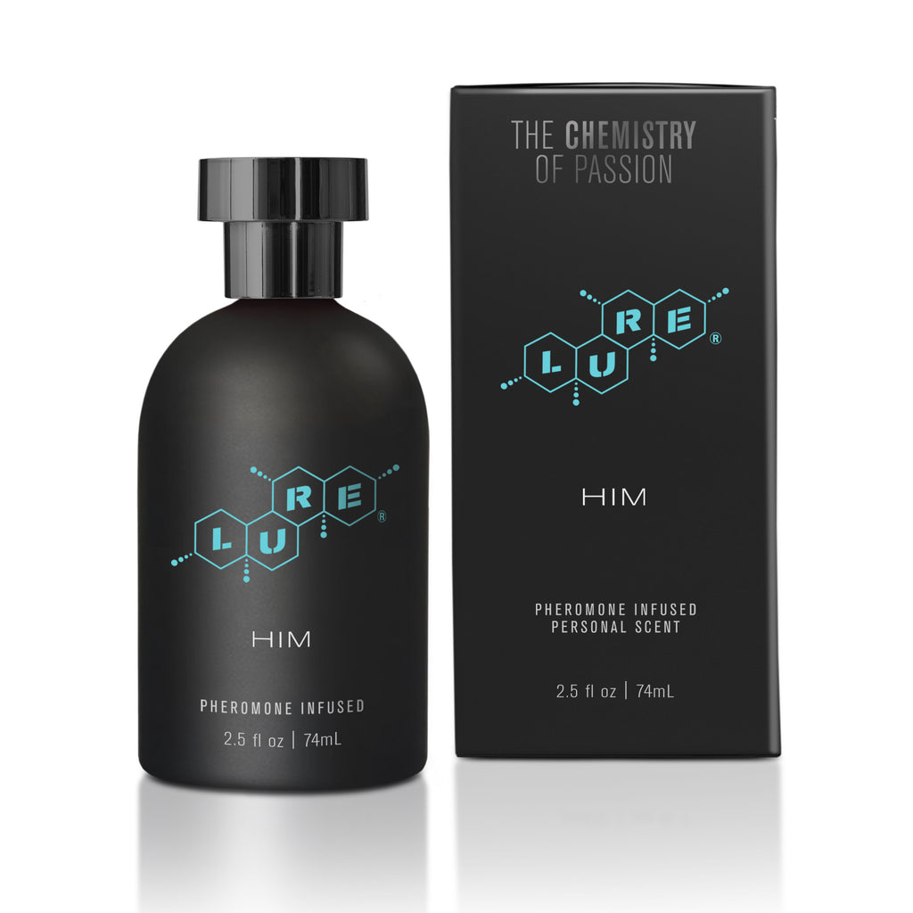 Lure® Black Label For Him, Pheromone Infused Personal Scent 2.5 fl